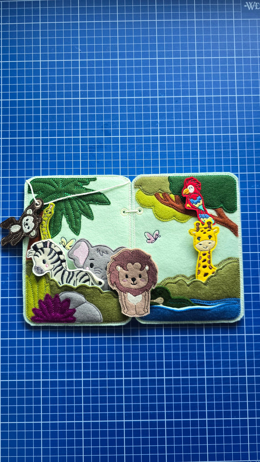 Jungle Play Book - Quite Book